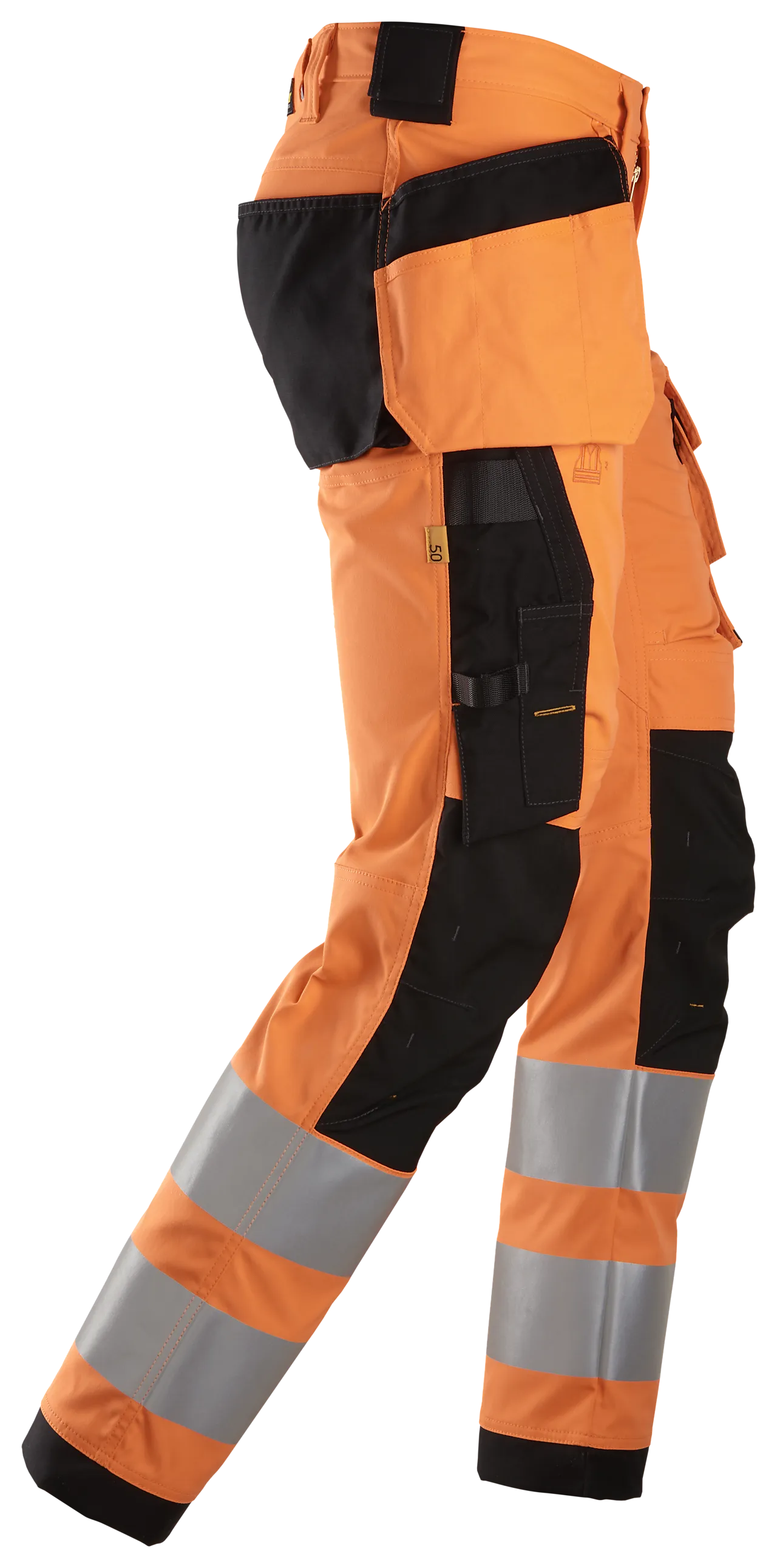 Bukse oransje/sort str 132 null - null - 3 - Miniatyr