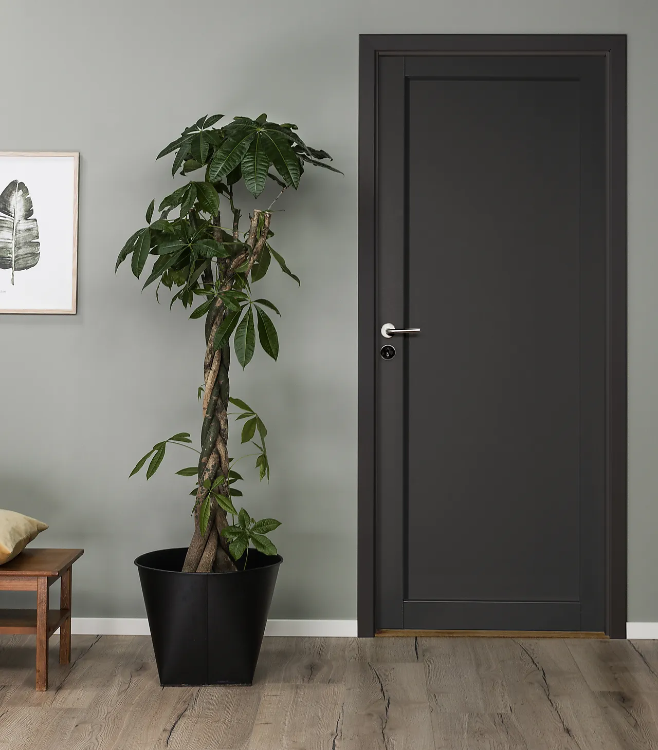 Prima innerdør sort 80x210 cm Prima innerdør sort 80x210 cm