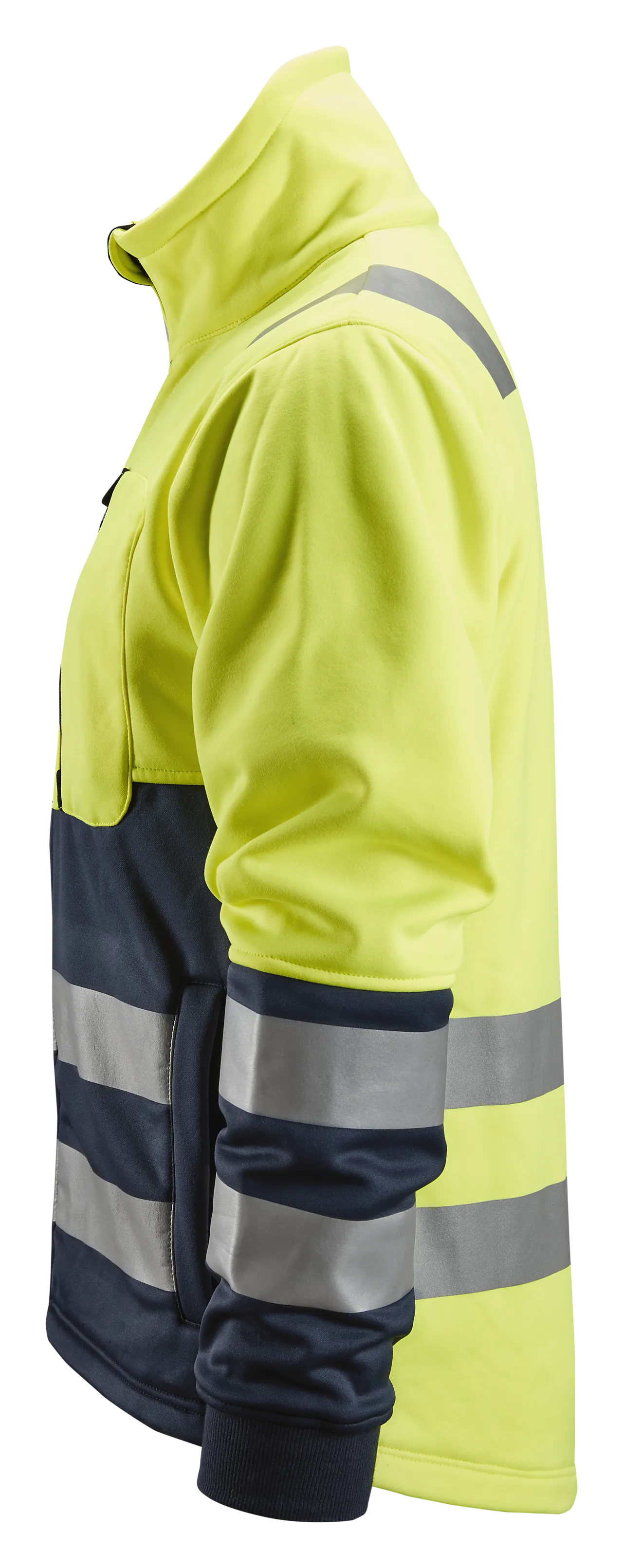 Fleecejakke gul/mørk blå XS null - null - 3 - Miniatyr