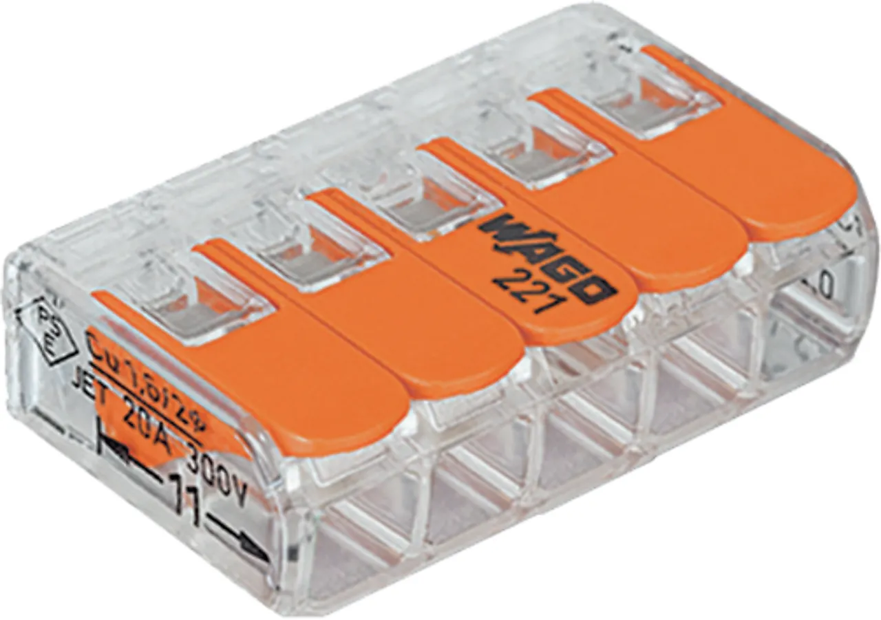 Koblingsklemme 5-veis