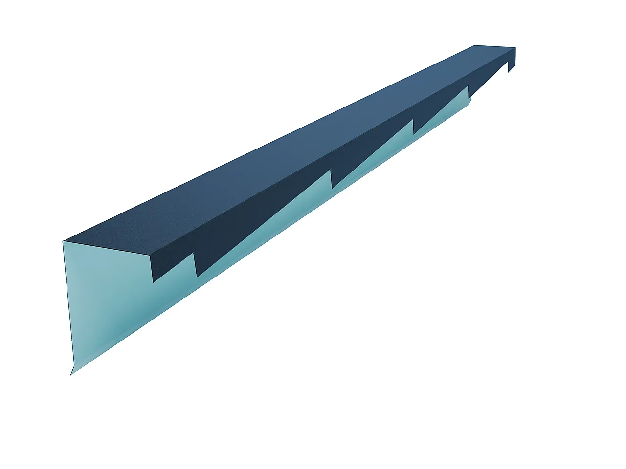 Gavlbeslag qube venstre svart matt