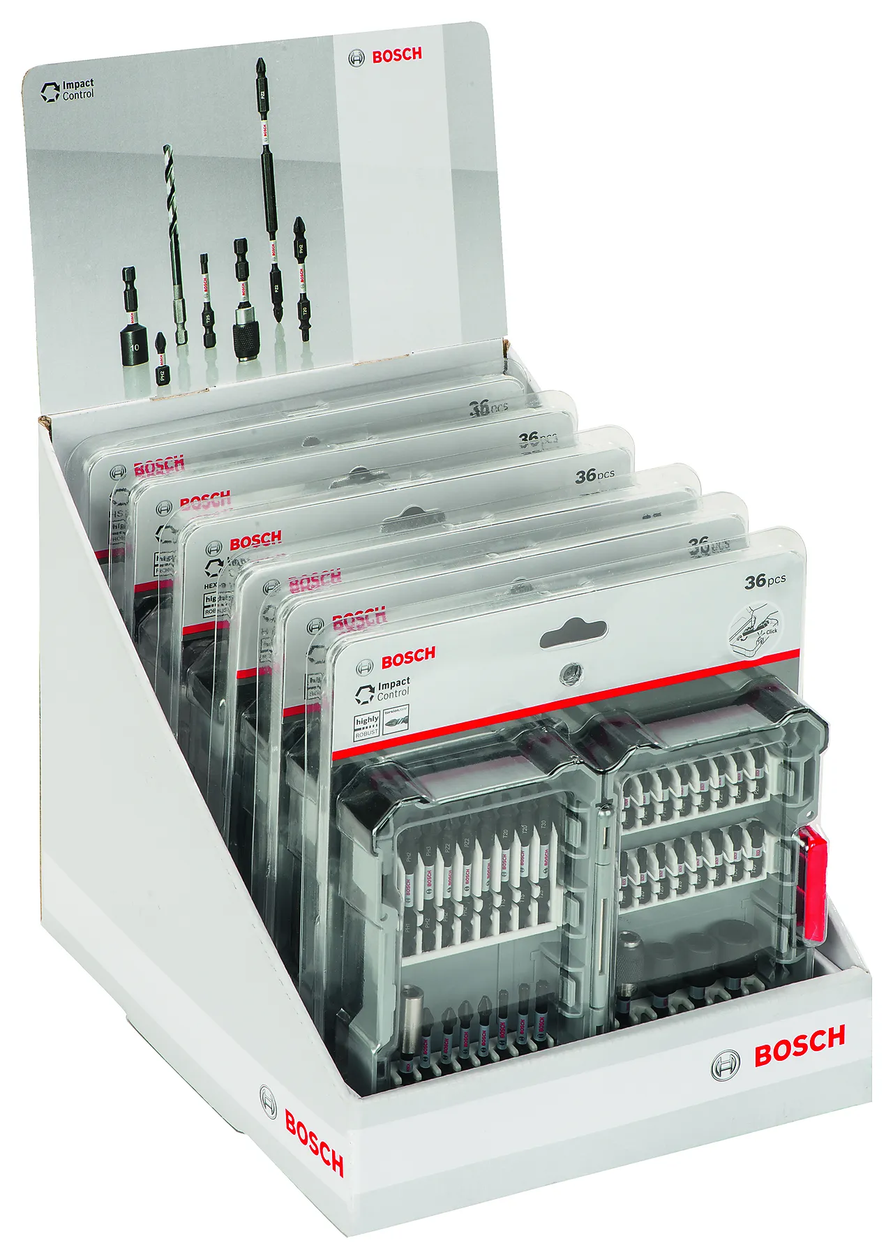 Bits/pipenøkkelsett impact 36 deler null - null - 3 - Miniatyr