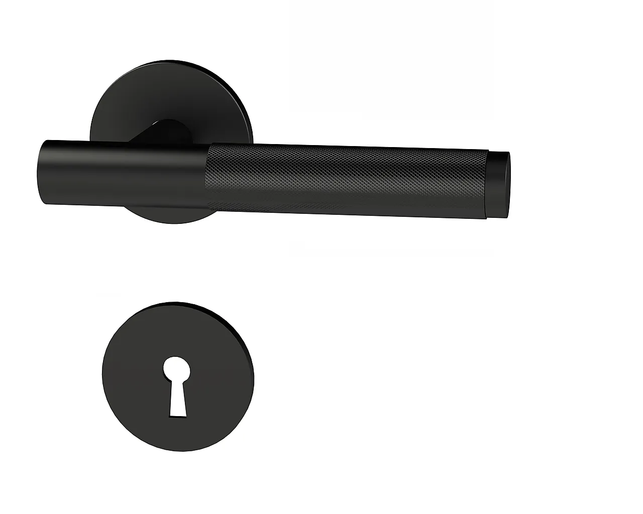 Dørvrider Paris Innv Sort Sb 38- 42 42 mm Dørvrider Paris Innv Sort Sb 38- 42 42 mm