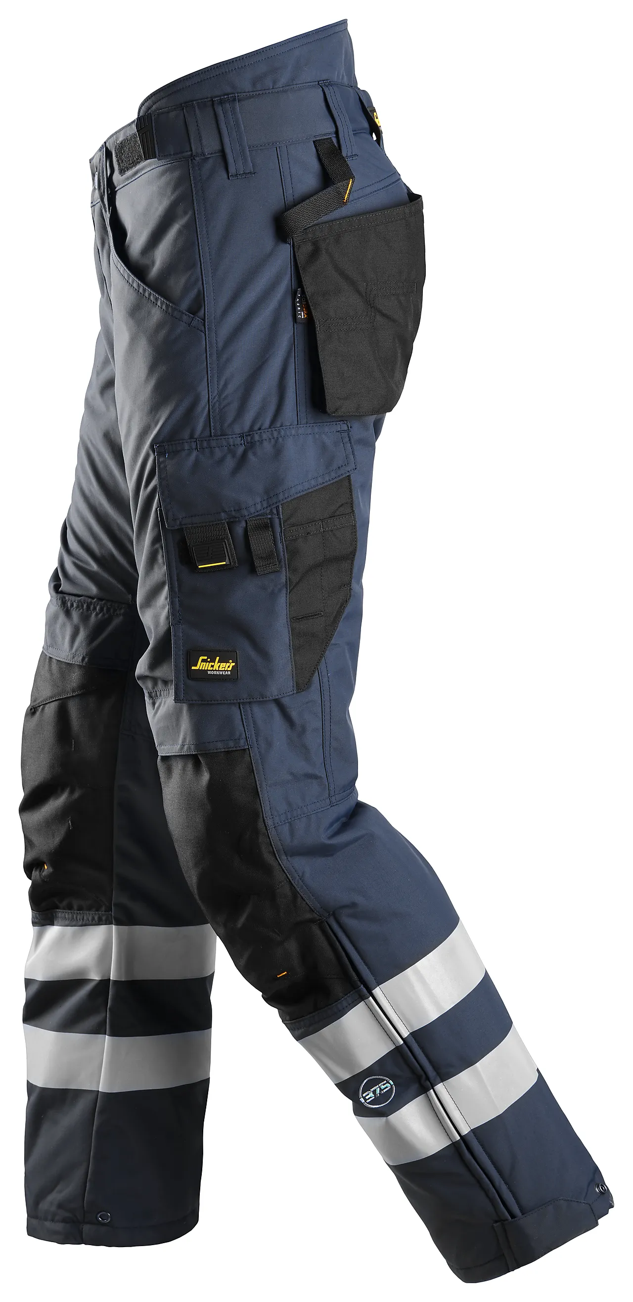 Vinterbukse 6619 mørkblå l snickers workwear null - L - 2 - Miniatyr
