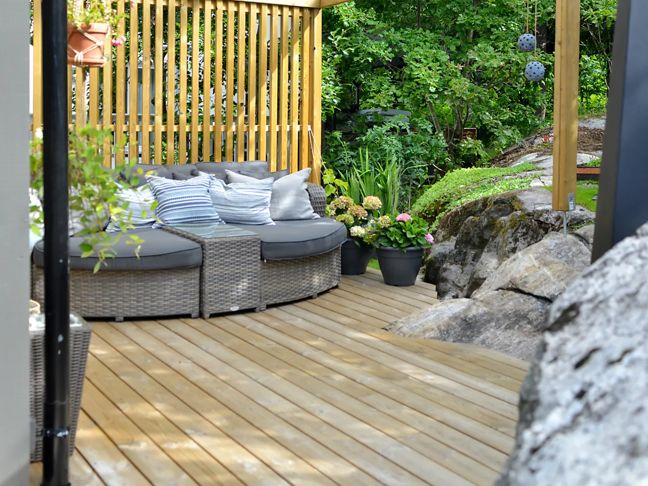 Terrassebord 28x120x4800 furu CU-impregnert klasse 1 null - null - 2 - Miniatyr