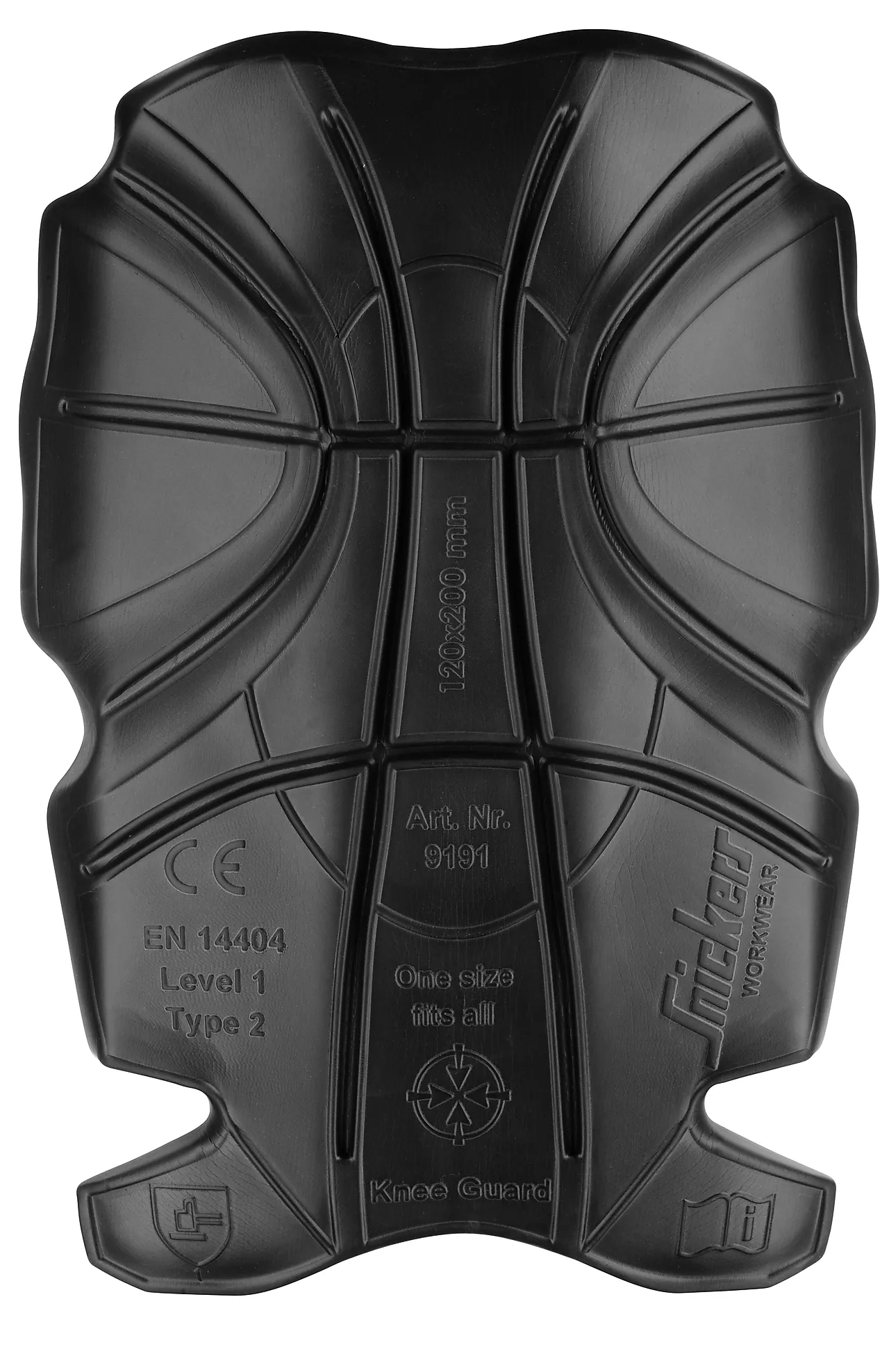 Knepute 9191 xtr d30 snickers 100% polyolefin og 100% D3O null - Universal - 3 - Miniatyr