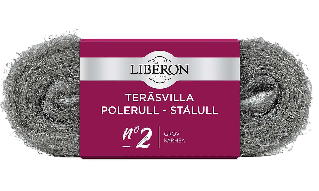 Liberon Stålull nr.2 såpefri