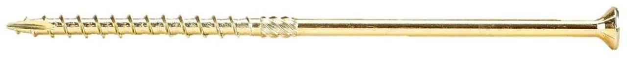 Treskrue m/ senkhode 8,0x240 gulzink 50 stk Treskrue m/ senkhode 8,0x240 gulzink 50 stk