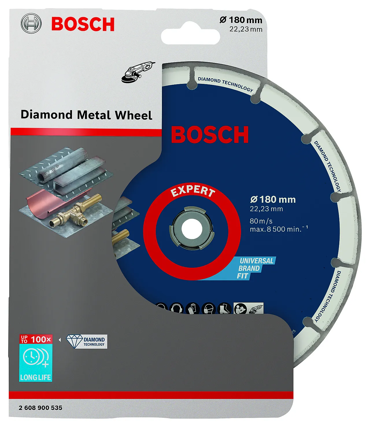 Diamantskive til metall Ø180x22,23 mm null - null - 2 - Miniatyr