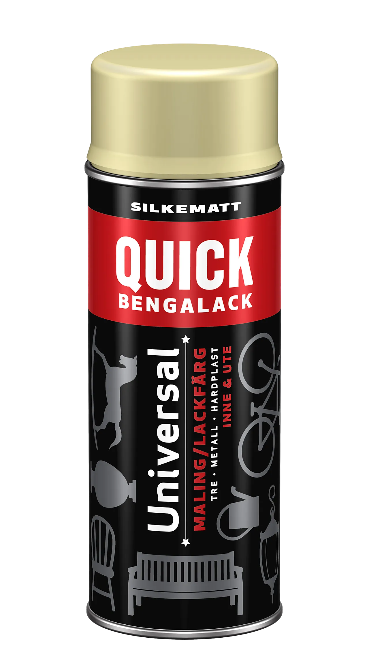 Bengalack spray 400ml naturlig silkematt Bengalack spray 400ml naturlig silkematt