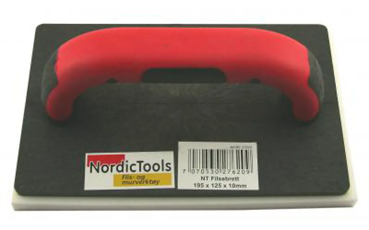 Filsebrett ergonomisk 195x125x10 mm