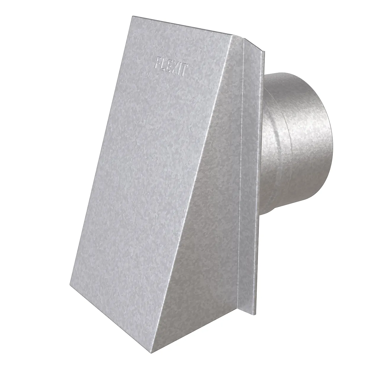 Ventilatorventil med kappe Ø 100 mm