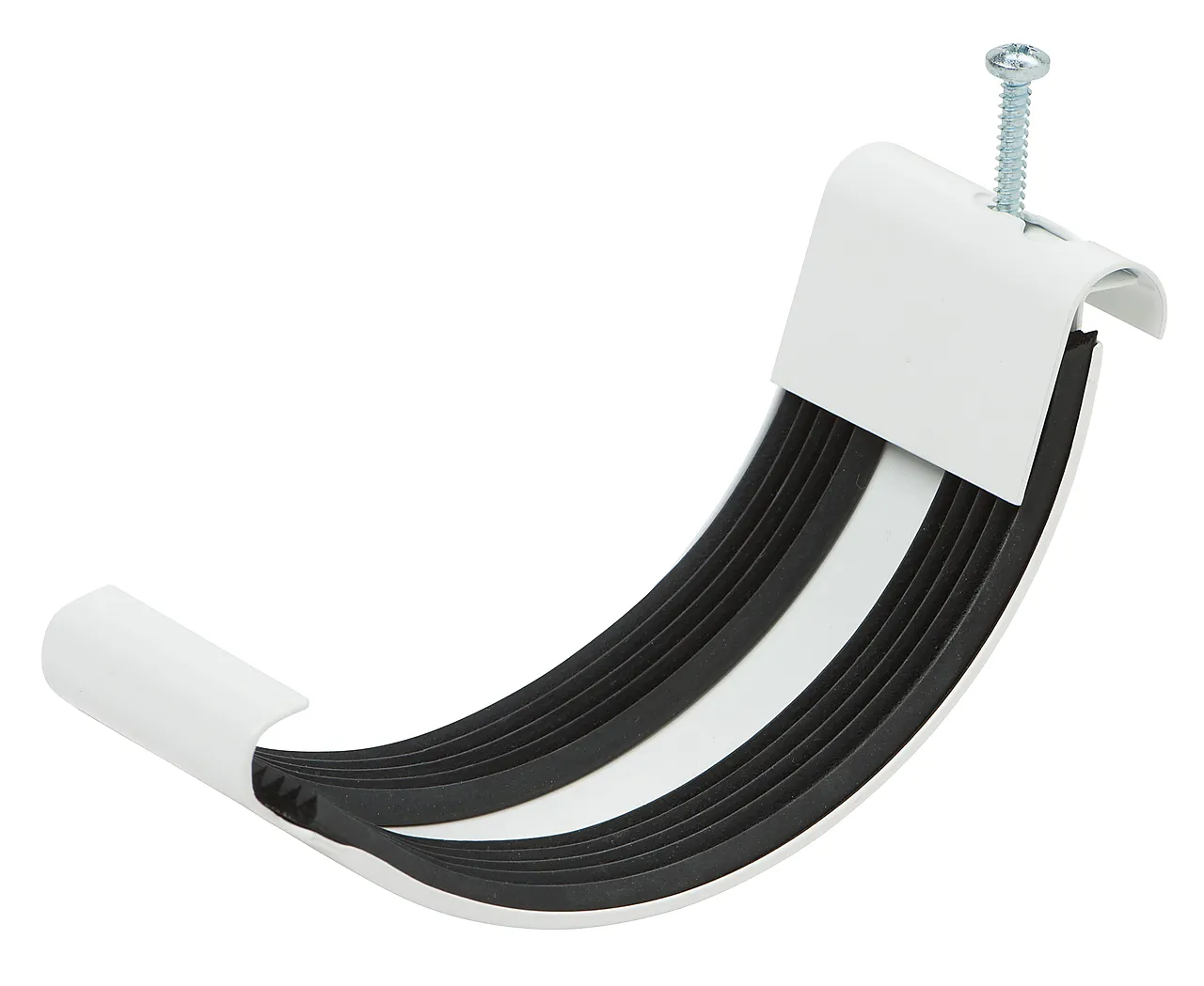 Skru-skjøtestykke 40 hvit