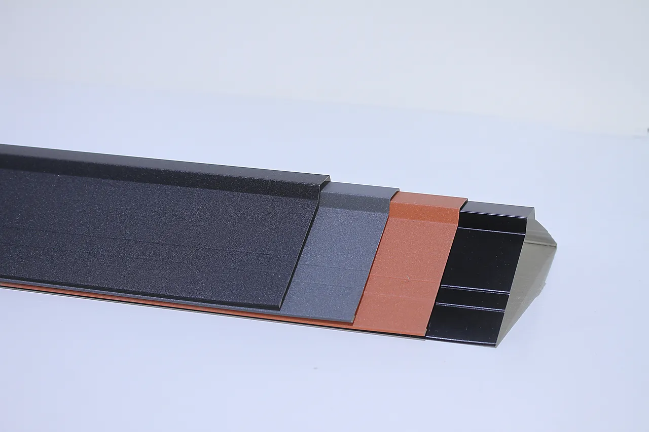 Mønebeslag 18/ matt pural sort alsvåg mønebeslag til18-profil