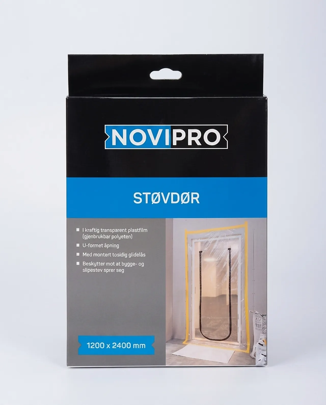 Støvdør 2,4x1,2 m Støvdør 2,4x1,2 m