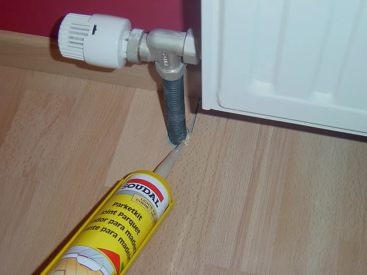 Parkettkitt lys eik/bøk