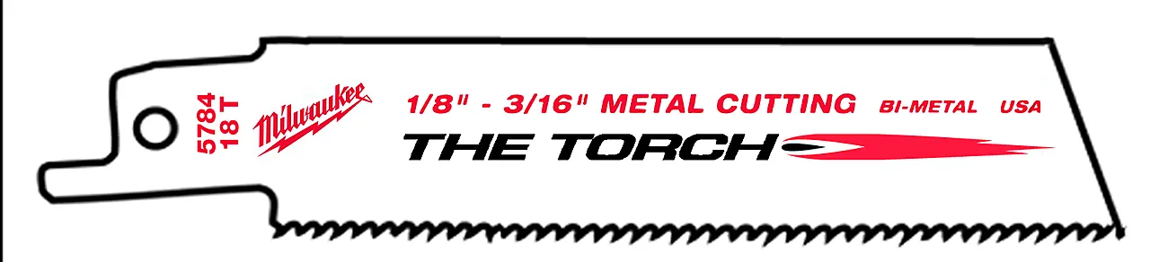 Bajonettsagblad torch150/tp1,4 mm 25 stk null - null - 2 - Miniatyr