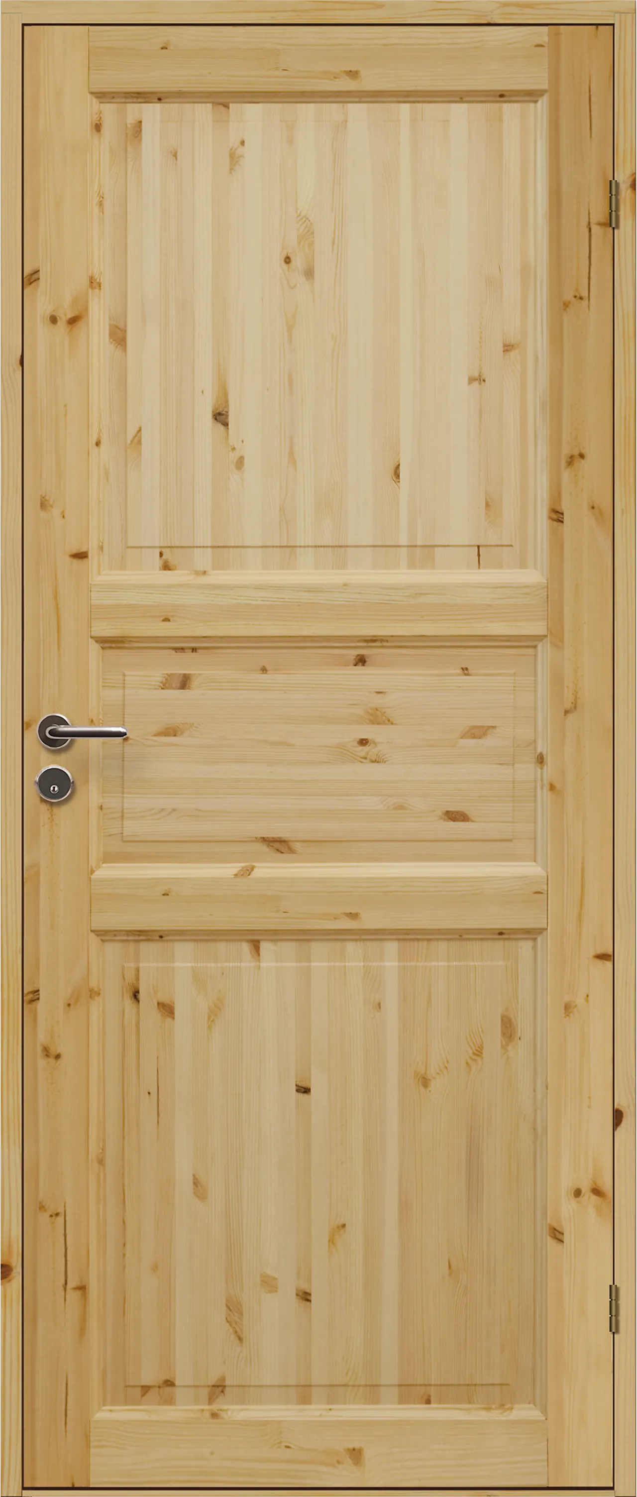 Dør id furu heltre 3s ubkar 100x210 heltre innerdør 3 speil med karm Dør id furu heltre 3s ubkar 100x210 heltre innerdør 3 speil med karm