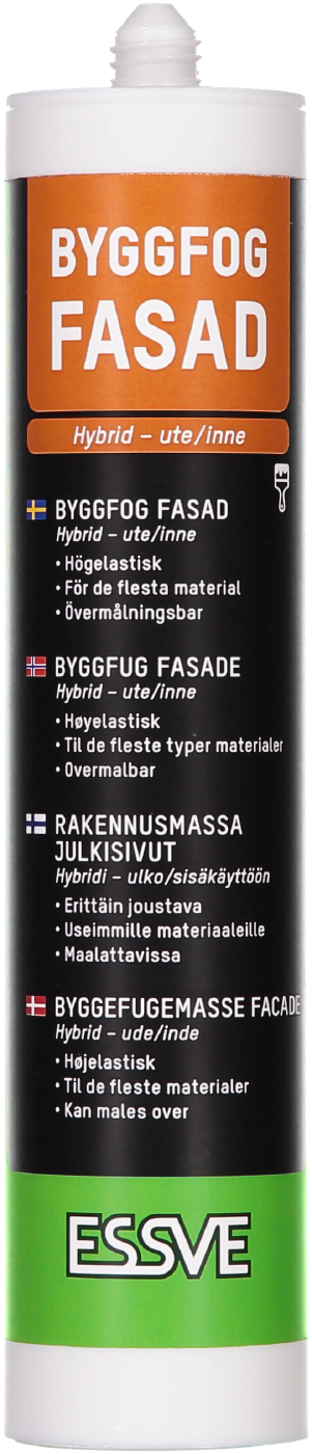Byggfug fasade antikkgrå 300 ml Byggfug fasade antikkgrå 300 ml