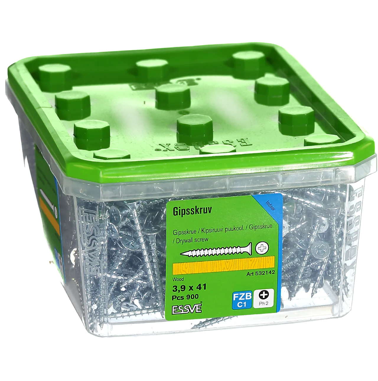 Gipsskruer senkhode 3,9 x 41 mm 900 stk null - null - 2 - Miniatyr