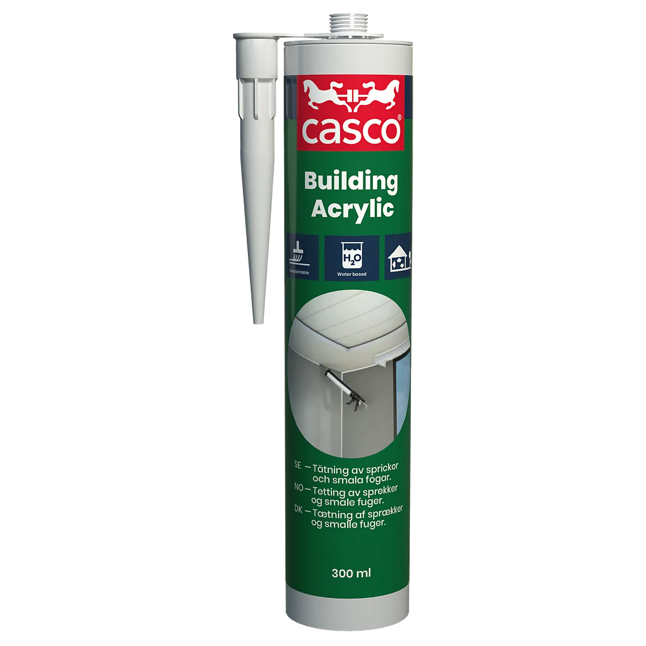 Building acrylic 300 ml akrylhvit null - null - 2 - Miniatyr