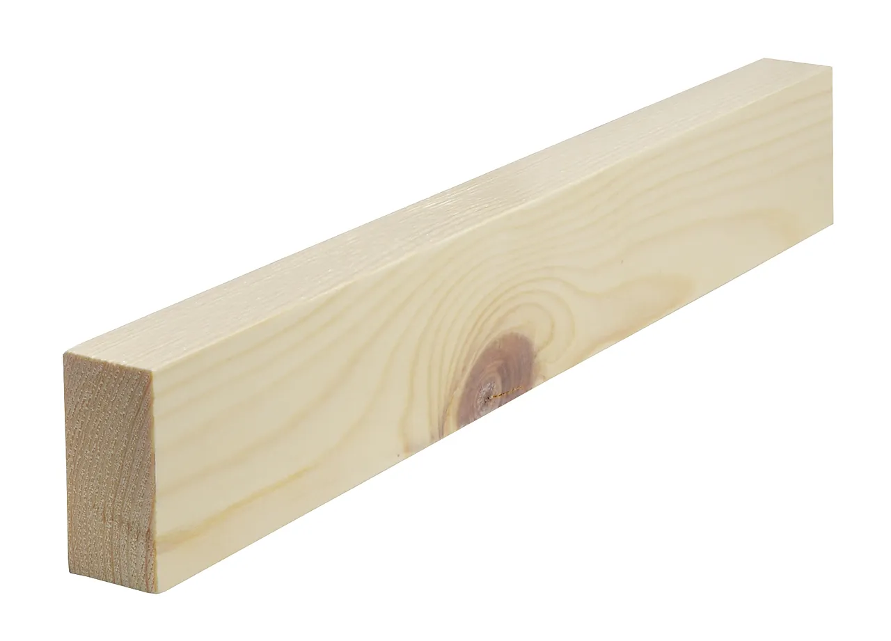 Spile 21x45 kvist hvitpigmentert furu Spile 21x45 kvist hvitpigmentert furu