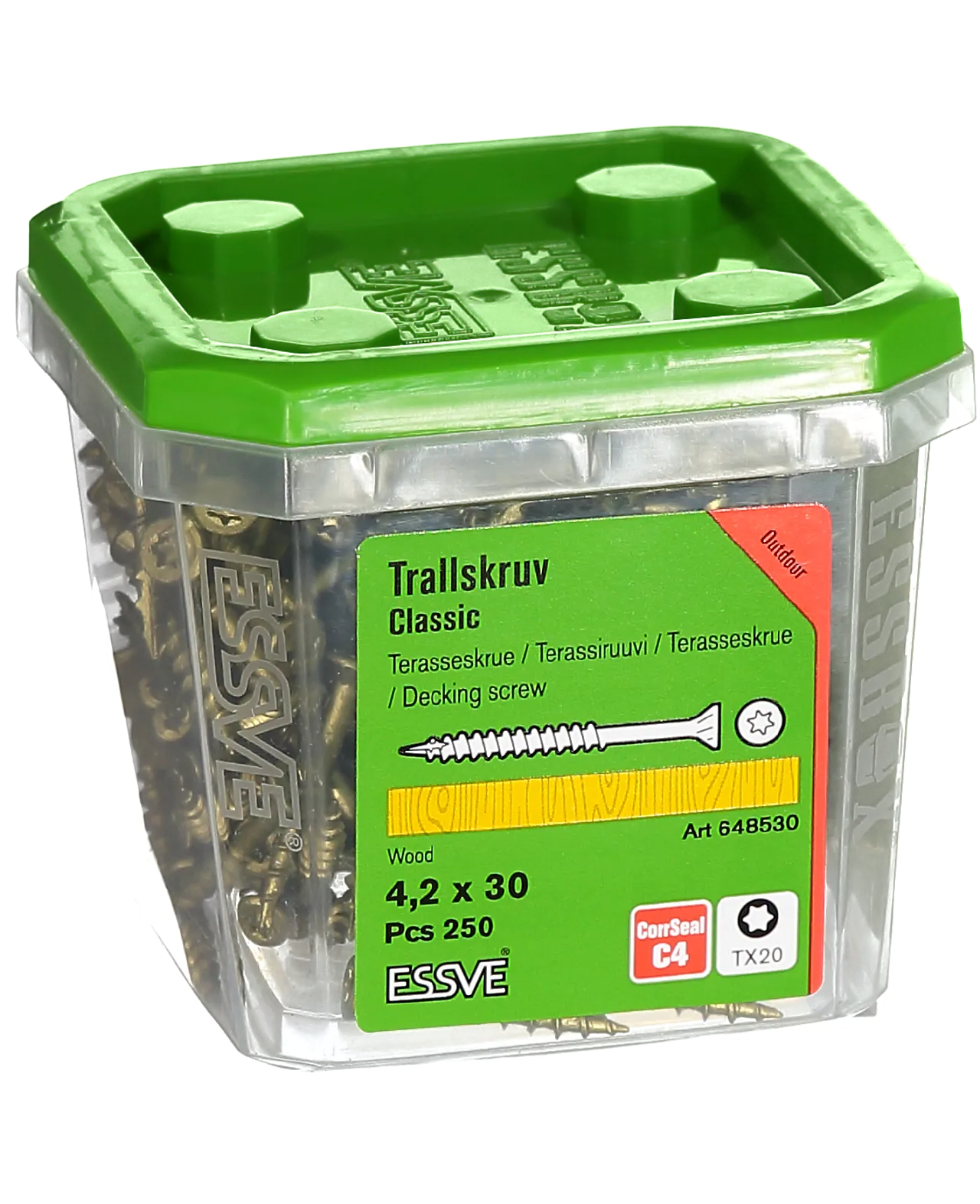 Terrasseskrue classic 4,2x30 250 stk null - null - 3 - Miniatyr