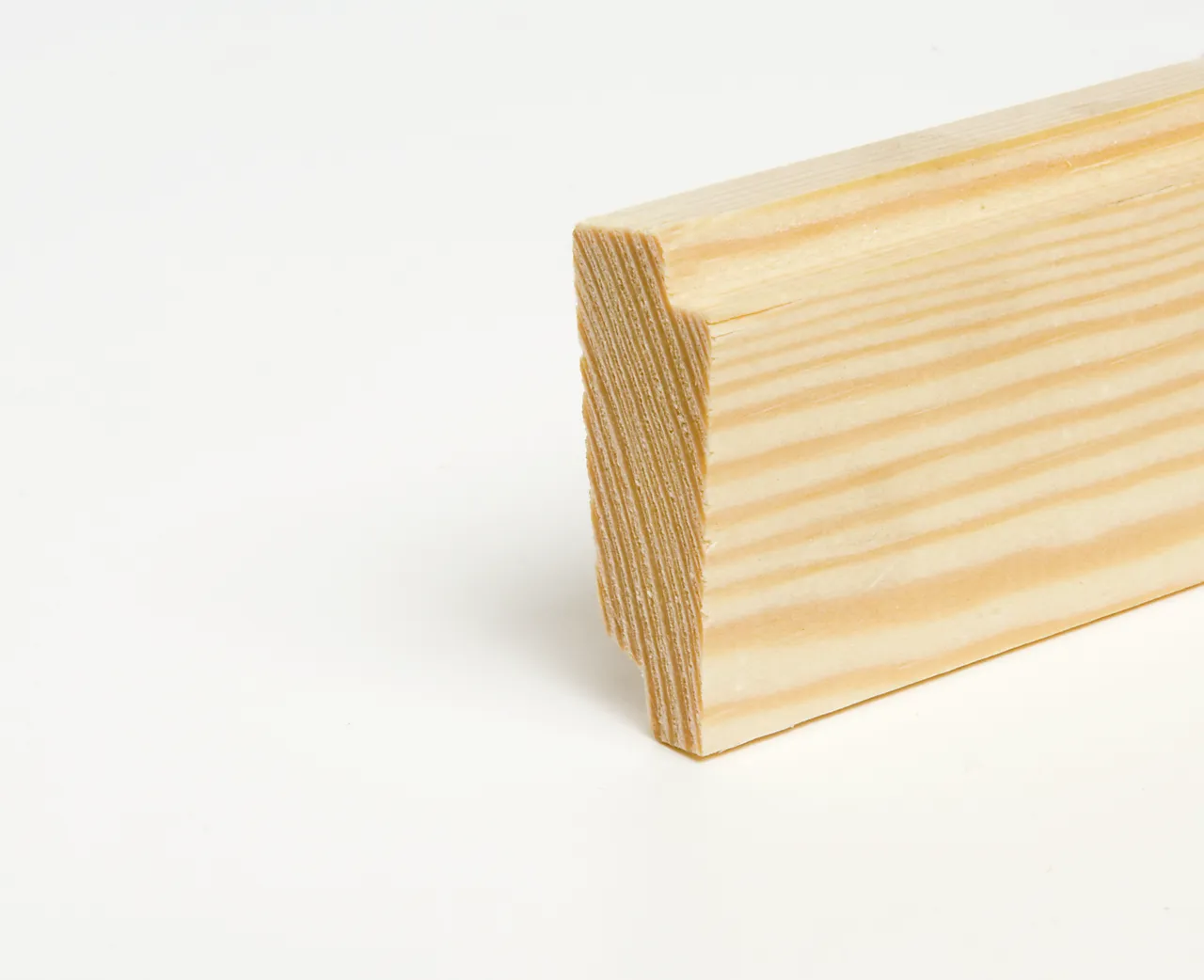 Taklist dobbeltskygge 21x34 mm ubehandlet furu null - null - 3 - Miniatyr