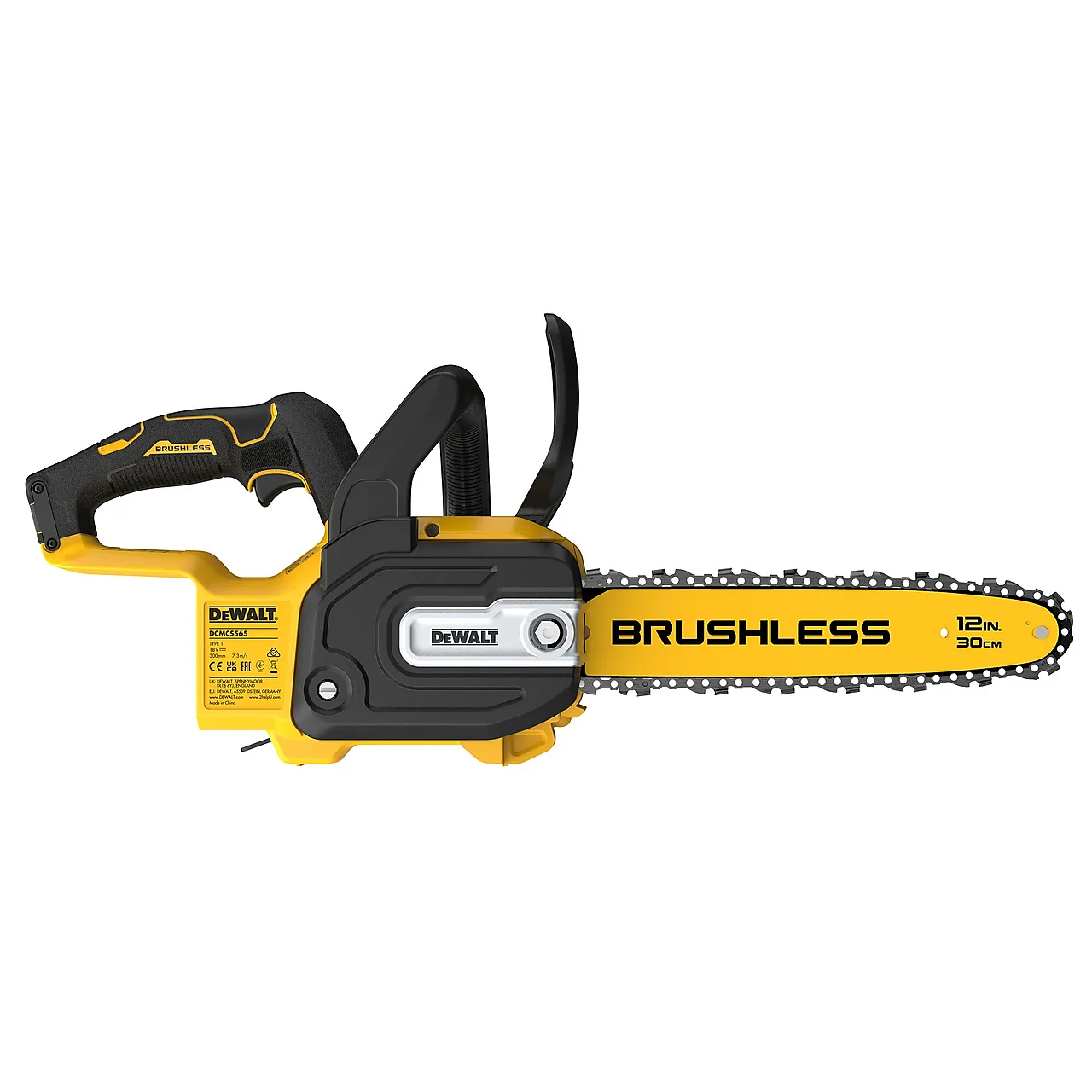 DEWALT Kjedesag 18v DCMCS565N-XJ 30cm, naken enhet