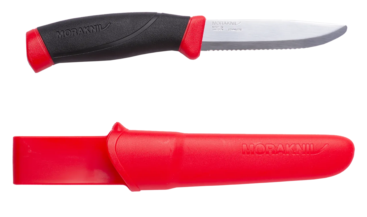 Morakniv companion f rescue tandat blad,  avrundet spets