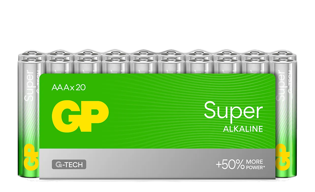 Super Alkaline batteri LR03/AAA 20 pk Super Alkaline batteri LR03/AAA 20 pk