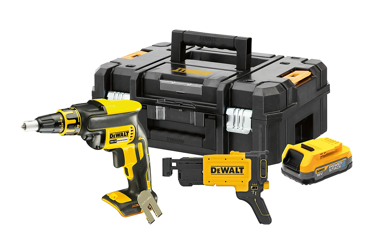DEWALT Gipstrekker 18V xR og POWERSTACK batteri null - null - 3 - Miniatyr