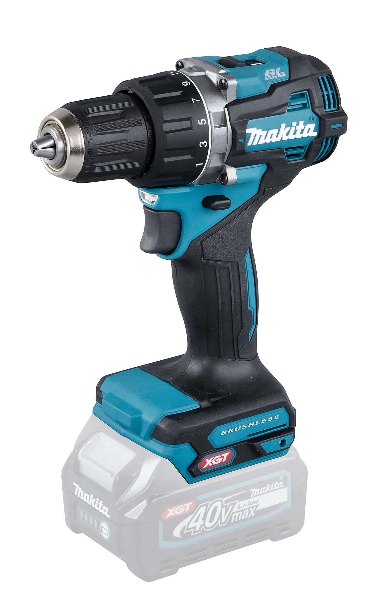 Makita borskrutrekker 40V DF002GZ null - null - 2 - Miniatyr