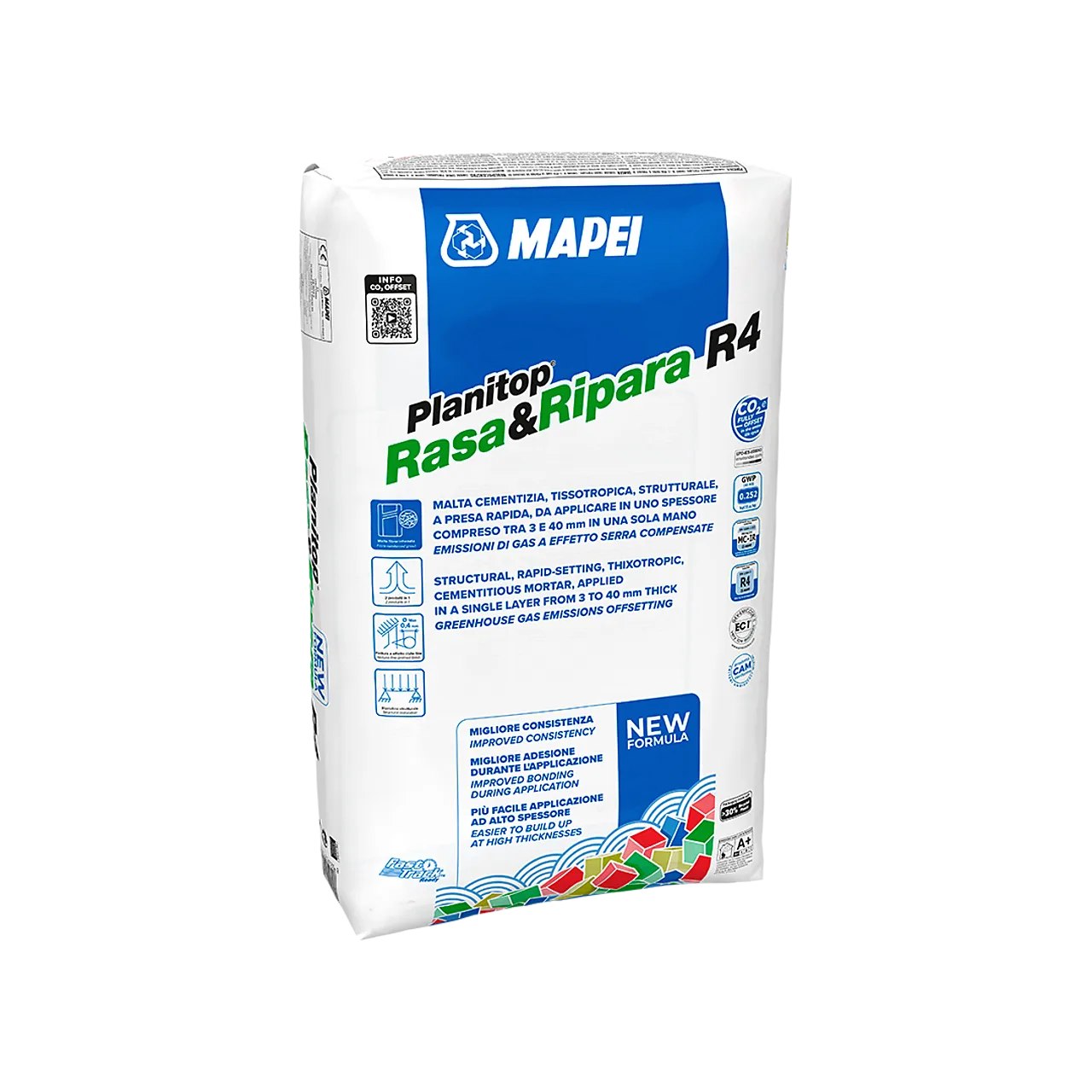 Mørtel rep 25kg Planitop S&R R4 Mørtel rep 25kg Planitop S&R R4