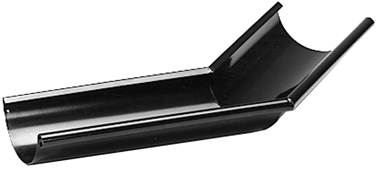 Plannja Renneskjøt 150mm Stål Hardcoat Glossy PL01 Svart Plannja Renneskjøt 150mm Stål Hardcoat Glossy PL01 Svart