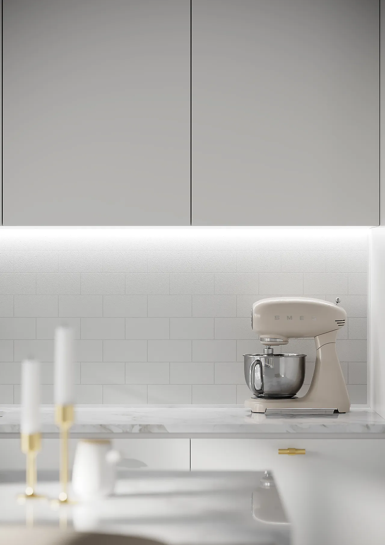 Fibo Kitchen Board White Slate 4091KM70 null - null - 3 - Miniatyr