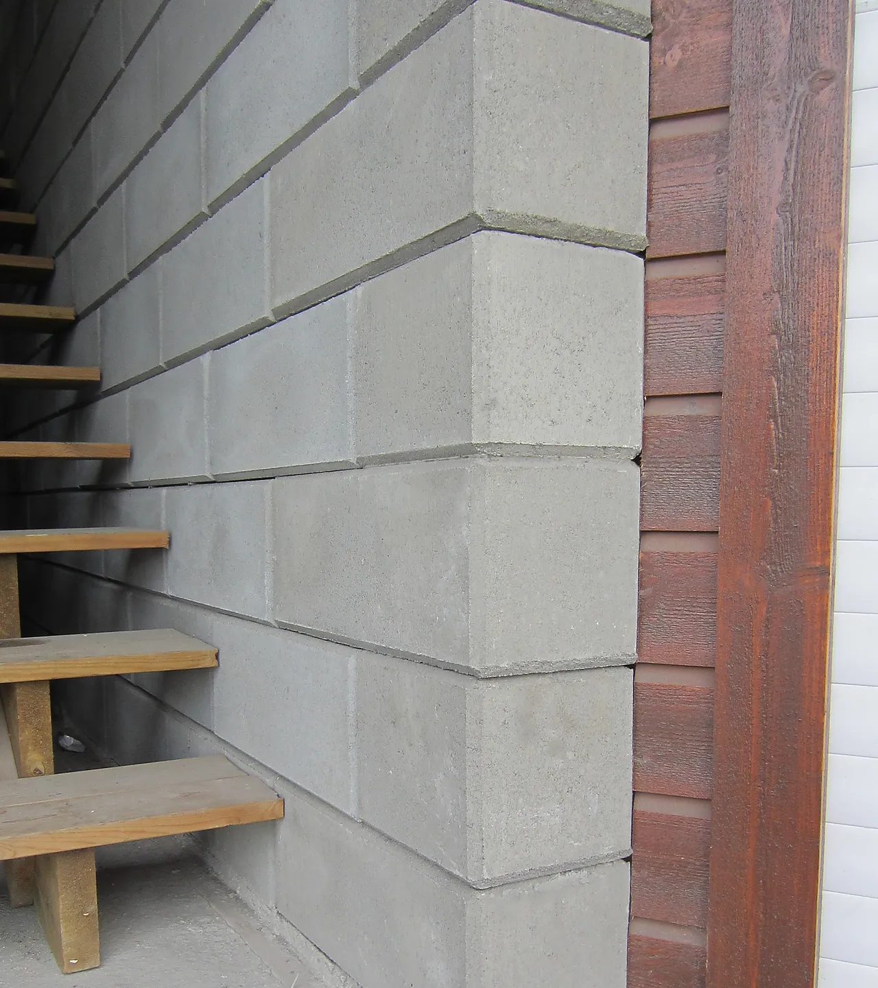 Forsk.blokk glatt 20 cm halv ende 25x20x20 Forsk.blokk glatt 20 cm halv ende 25x20x20