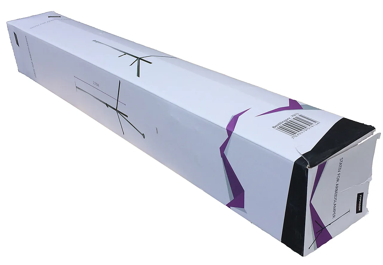 Stativ for arbeidslamer proffregulerbart 2,75m typhoon null - null - 2 - Miniatyr