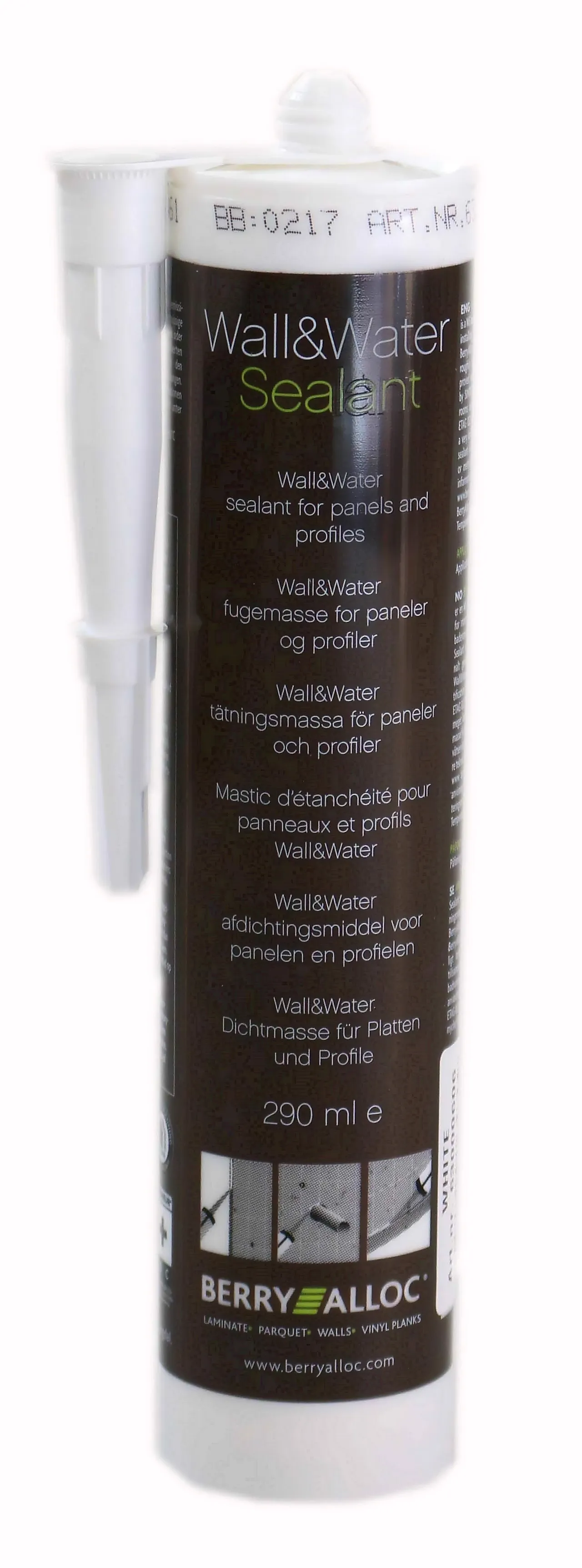 Fugemasse baderom sealant hvit 290 ml