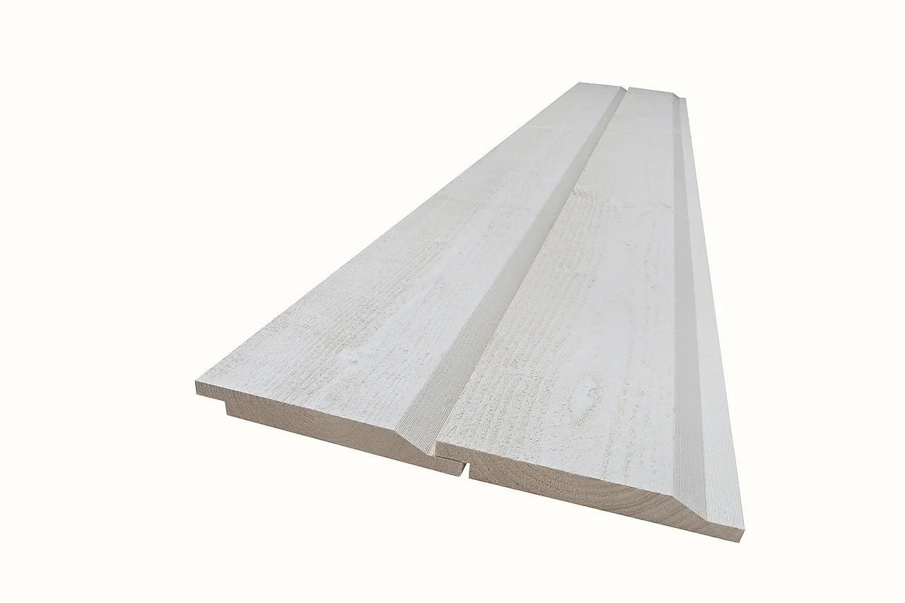 Kledning dobbelfals 28º grunnet 19x148 mm Kledning dobbelfals 28º grunnet 19x148 mm