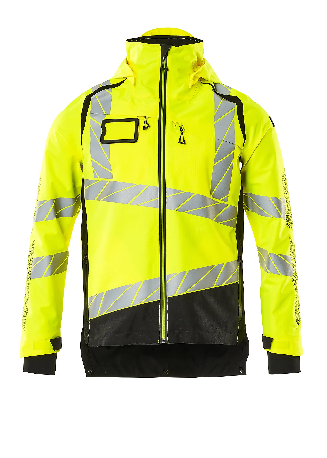 Skalljakke 19301 gul/svart klasse 3 L Skalljakke 19301 gul/svart klasse 3 L