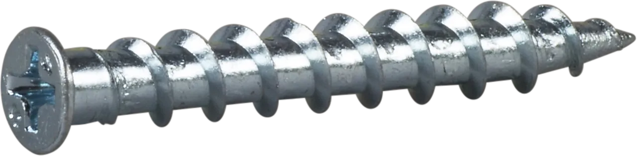 Gipsskrue senkhode 5,2x38 fzb -400 blankforsinket stål null - 38 - 2 - Miniatyr