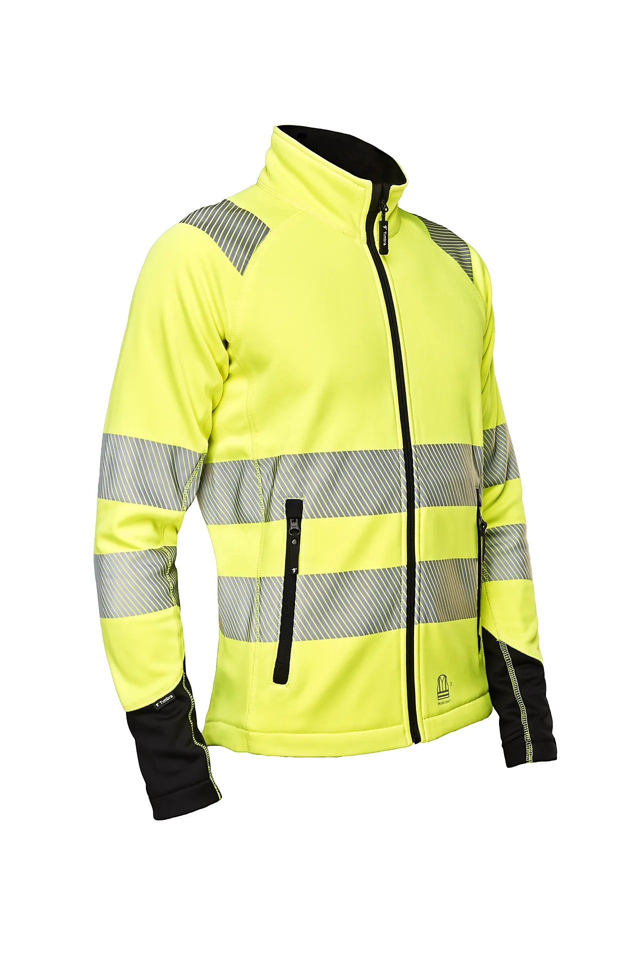 Fleecejakke HI-VIZ KL.3 Str M gul null - M - 2 - Miniatyr