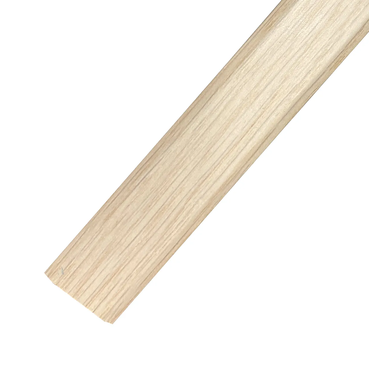 Hvit alu eik overgangslist 40mm 1m