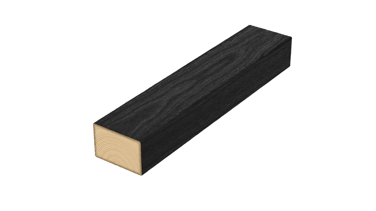 Lekt furu impregnert sort 48x73 mm null - null - 2 - Miniatyr