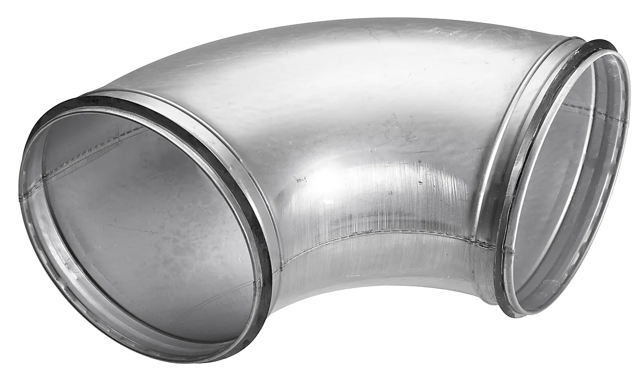 Bend ø125 mm 90° bdeb-90-012