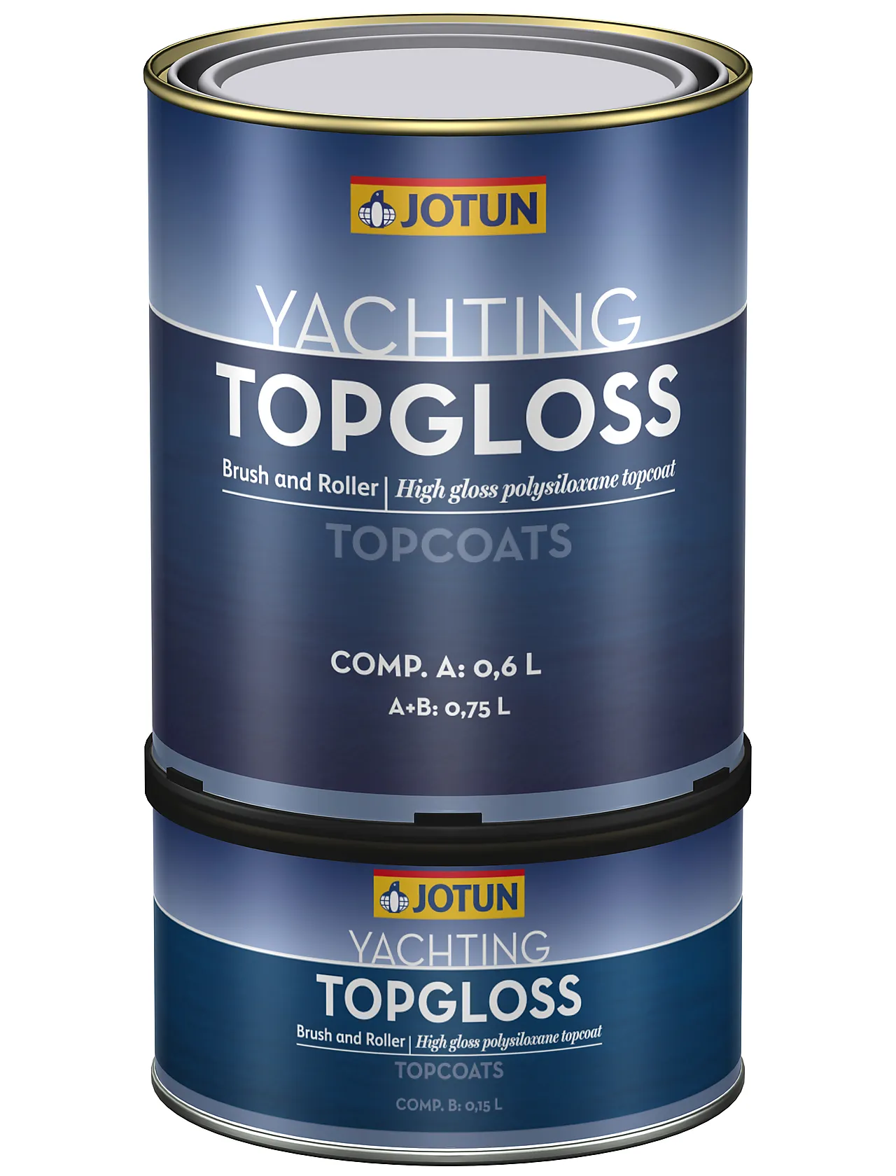 Topgloss br pyx black a+b0,75l jotun