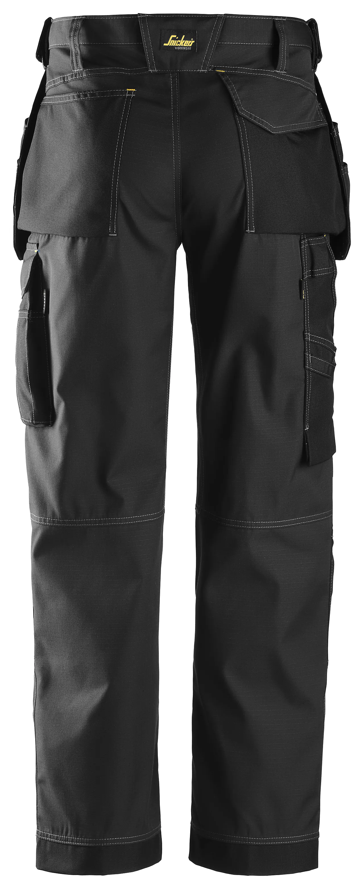 Bukse 3213 sort/sort 44 m/hylsterlommer rip-stop materiale null - null - 3 - Miniatyr