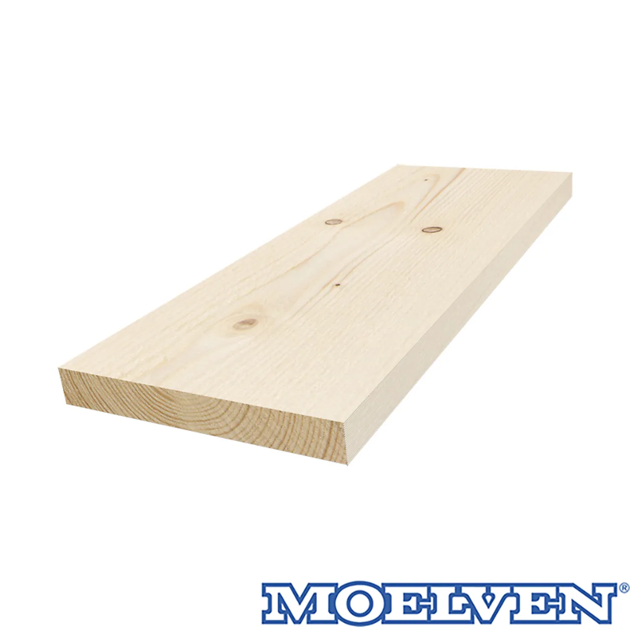 Kledning rektangulær ubehandlet 19x123 mm gran klasse 1 null - null - 2 - Miniatyr