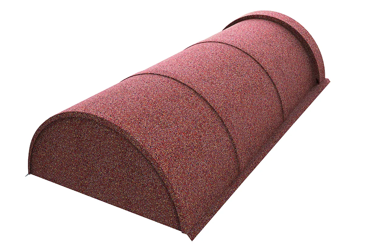 Decra avslutning til møne antikk rød Classic Decra avslutning til møne antikk rød Classic